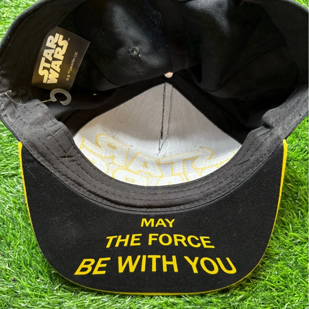 NWT Disney STAR WARS “May The Force Be With You”-Snap Back-Adjustable Cap - Picture 7 of 9